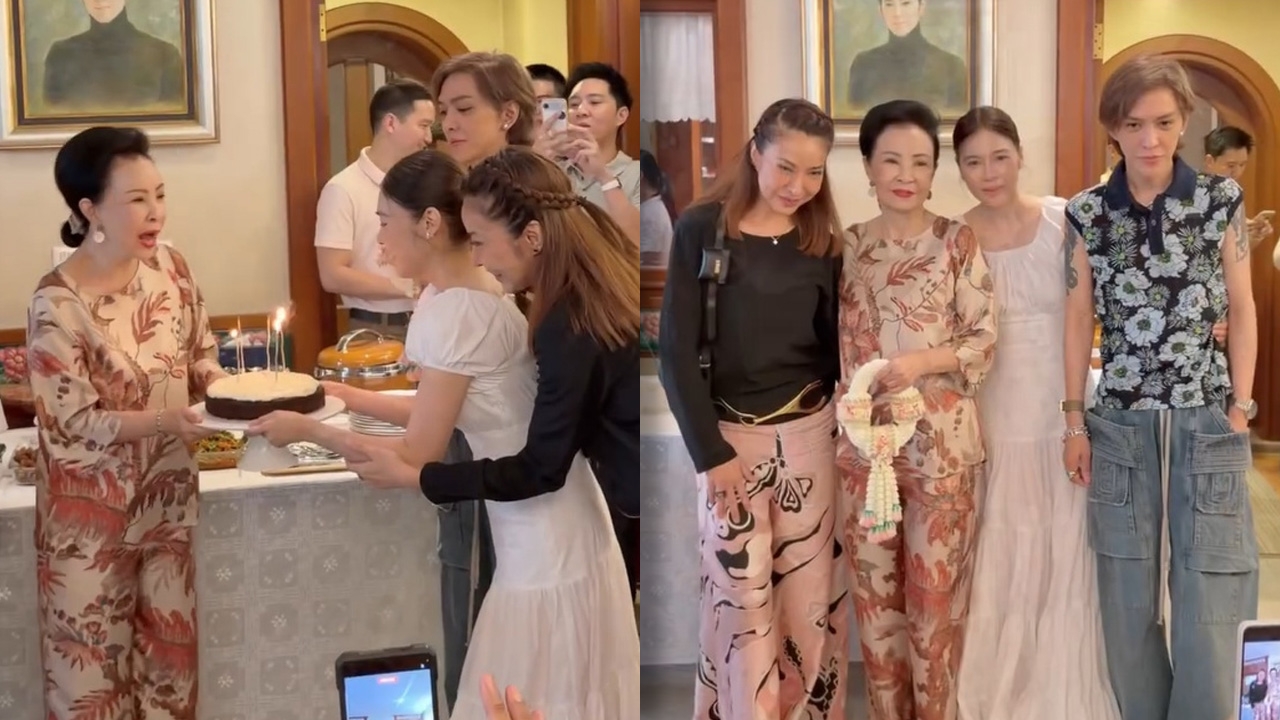 “ดัง พันกร” และครอบครัว ฉลองวันเกิด "คุณหญิงกอแก้ว" รวมตัวบ้าน “บุณยะจินดา” พร้อมหน้า