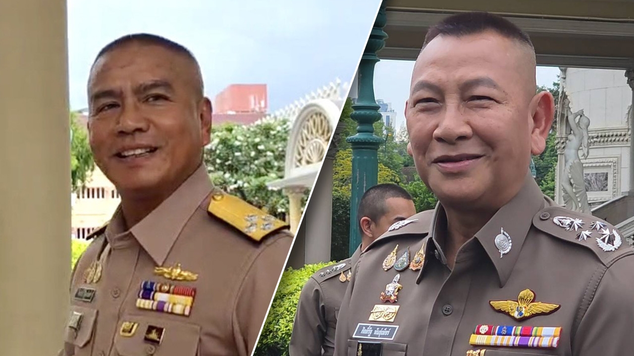ผบ.ตร.ขึ้นตึกไทยคู่ฟ้าพบนายกฯ เผยส่งมอบงาน “บิ๊กราญ” แล้ว ด้าน ผบ.ทร. ขอบคุณไฟเขียวเรือฟริเกต