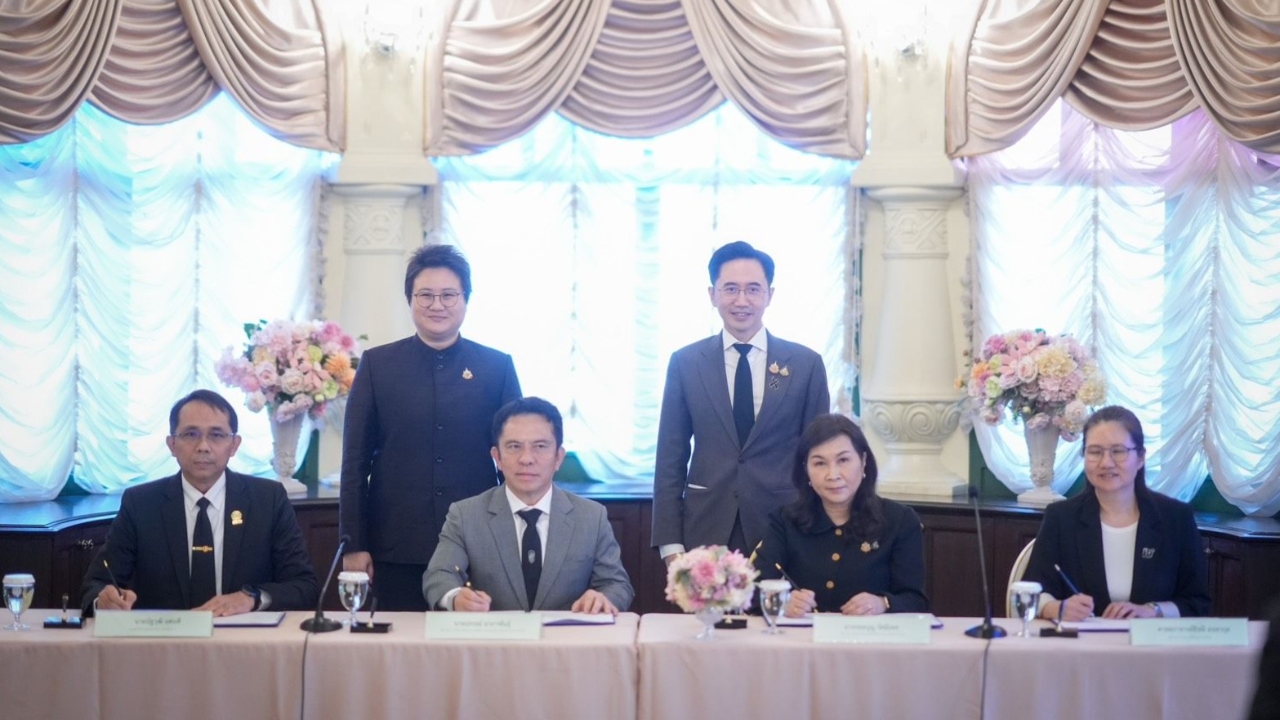 “ยศชนัน-บุณย์ธิดา” ผนึก 4 หน่วยงาน ลงนาม MOU เปิดตัว “One Map น้ำ” 