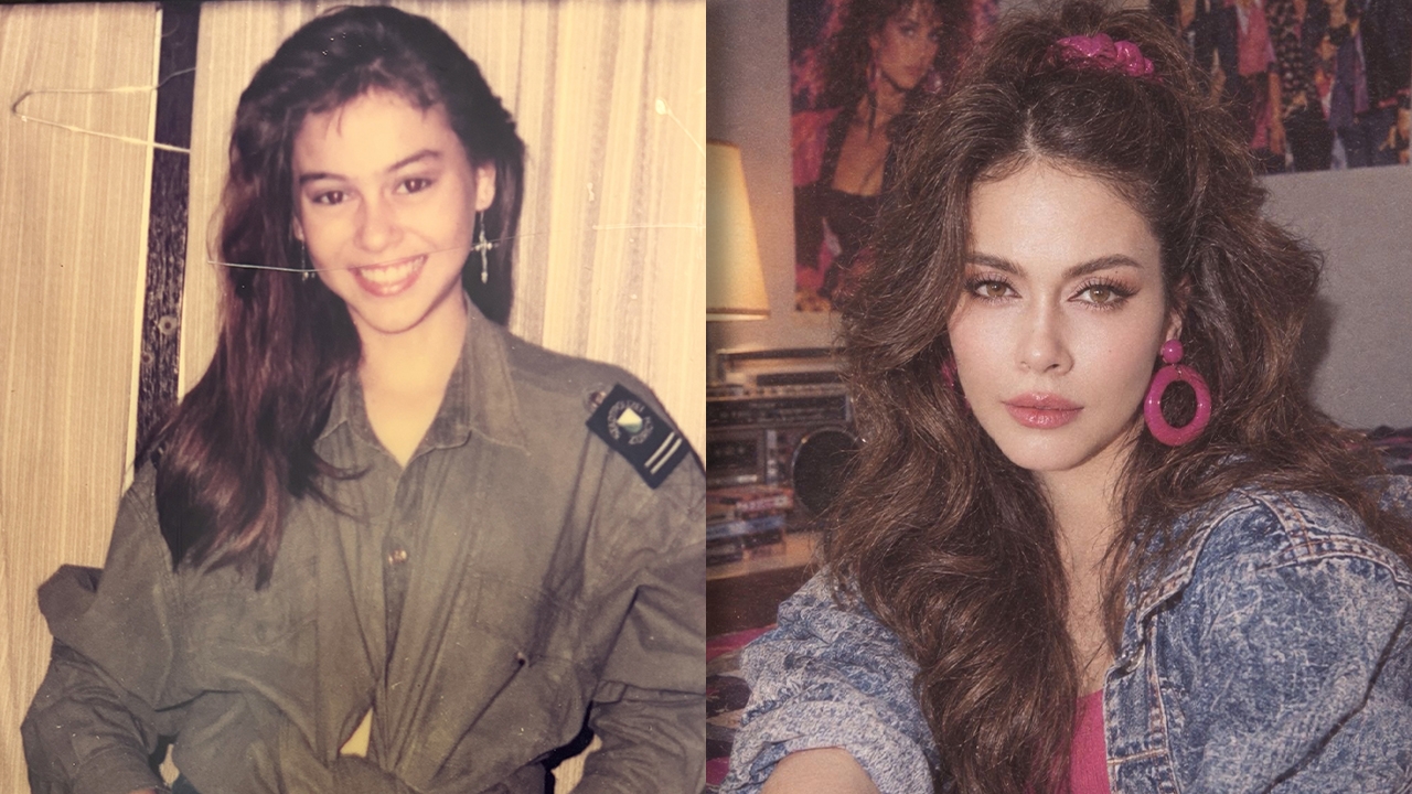 นัท มีเรีย ย้อนรูปวันวานปี 1988 เทียบภาพ AI ยุค 80s สวยปังมาก หน้าไม่เปลี่ยนเลย