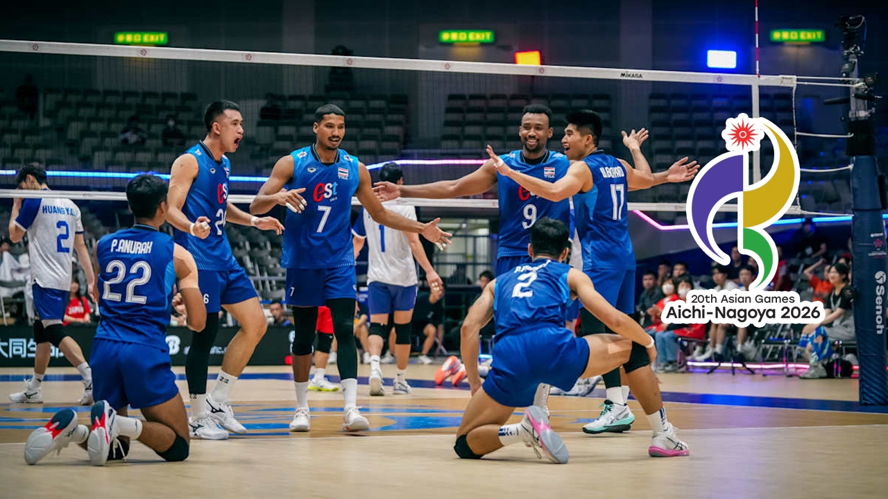 Thailand Mens National Volleyball Team Schedule for 2026 Asian Games