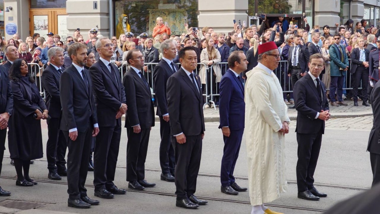 “อนุทิน” ร่วมพระราชพิธีพระบรมศพกษัตริย์นอร์เวย์ ในฐานะผู้แทนพระองค์