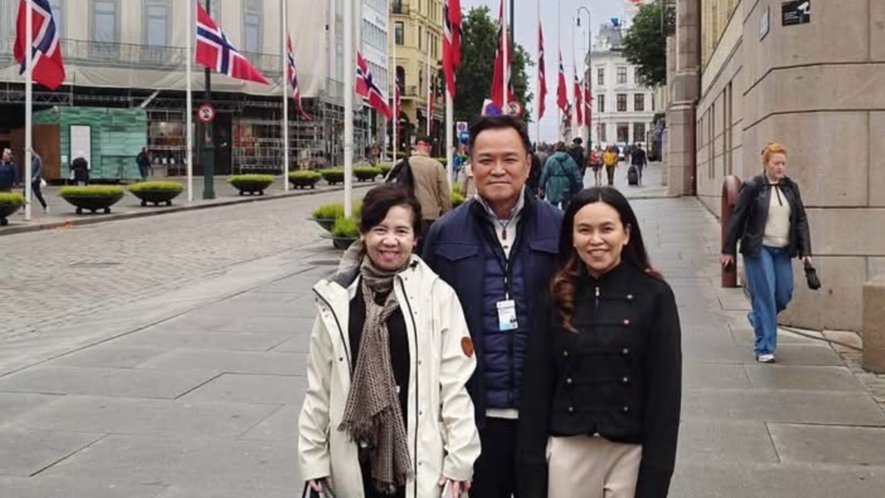 “อนุทิน” ถึงกรุงออสโล นอร์เวย์ เตรียมร่วมพระราชพิธีพระบรมศพ ปลื้มได้พรจากคนไทย