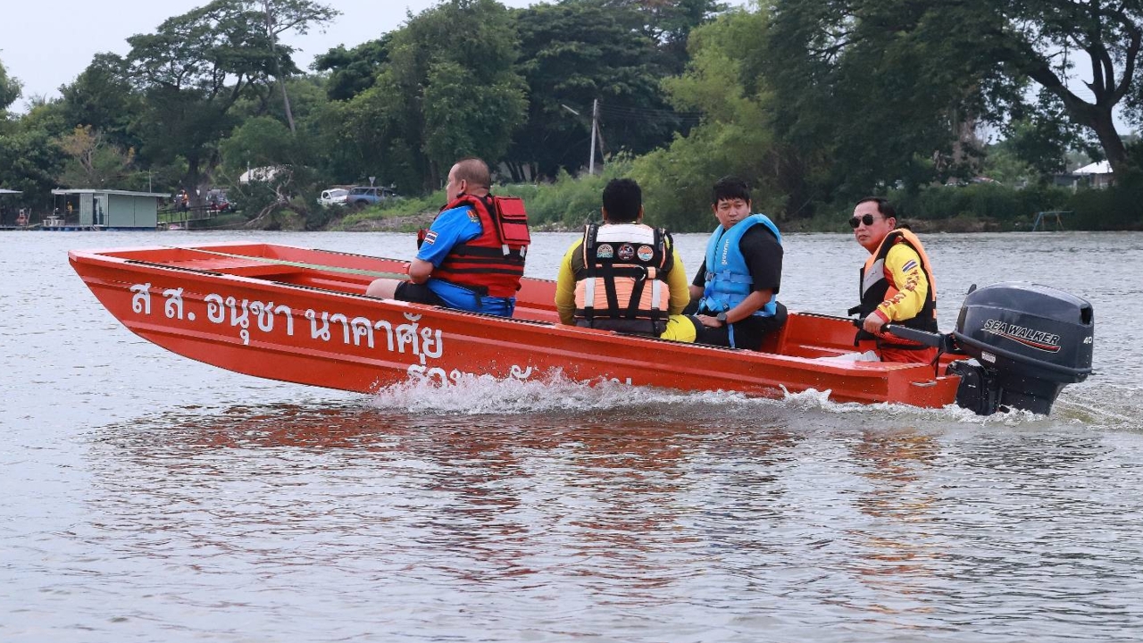 ชื่นชมจิตอาสา “อนุชา” ร่วมอบรมขับขี่เรือกู้ภัยและช่วยชีวิตทางน้ำ มุ่งลดการสูญเสีย