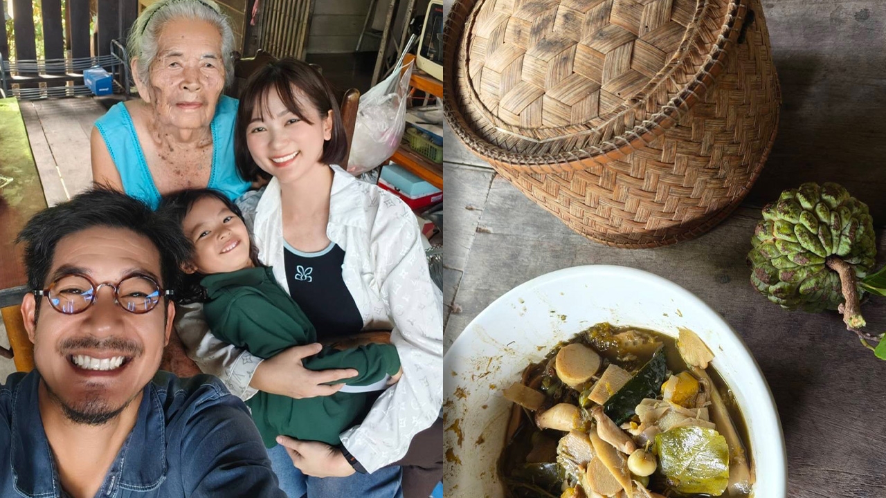 เวียร์ ศุกลวัฒน์ พาครอบครัวไปเจอย่าทวด ดีใจได้กินอาหารที่คิดถึง เมนูง่ายๆ แต่น่ากินมาก