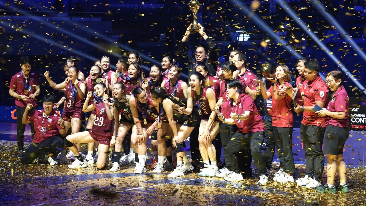 First Olympic Qualification: Government Announces Bonus for Thai Womens Volleyball Team After 2026 Asian Championship Victory