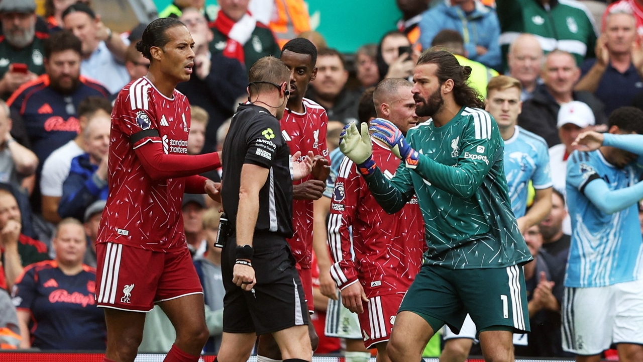 Latest Premier League Standings After Liverpool Draws With Forest, Still Winless in First Two Matches