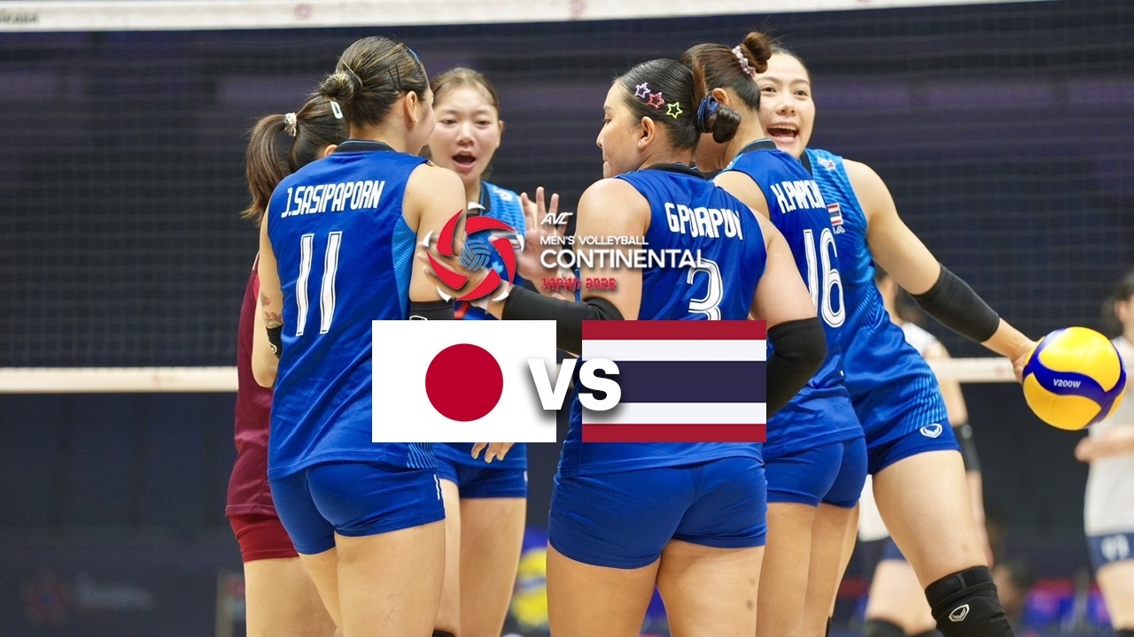 LIVE Volleyball: Japan vs Thailand Today (29 Aug) 16:15 - 2026 Asian Womens Volleyball Championship