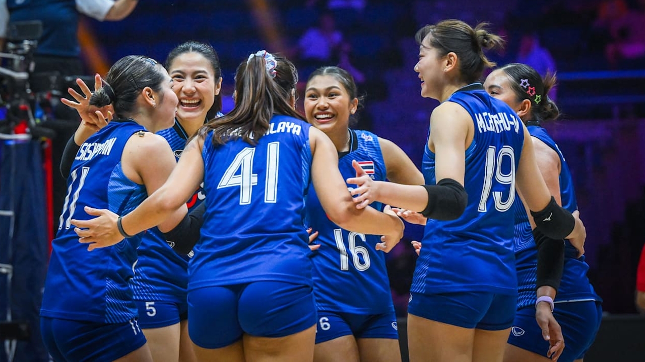 3 Thai Stars Shine: Top 5 Scorers as Thailands Womens Volleyball Team Beats South Korea to Reach Asian Championship Semifinals
