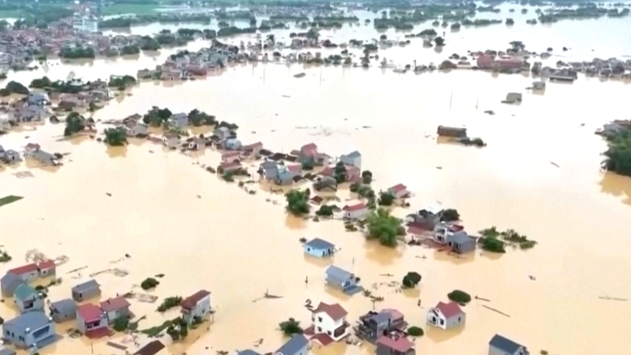 พายุไต้ฝุ่น “นาร์รา” ถล่มเวียดนามเหนือ ฝนตกหนัก น้ำท่วม-ดินถล่ม เสียชีวิต 1 ราย