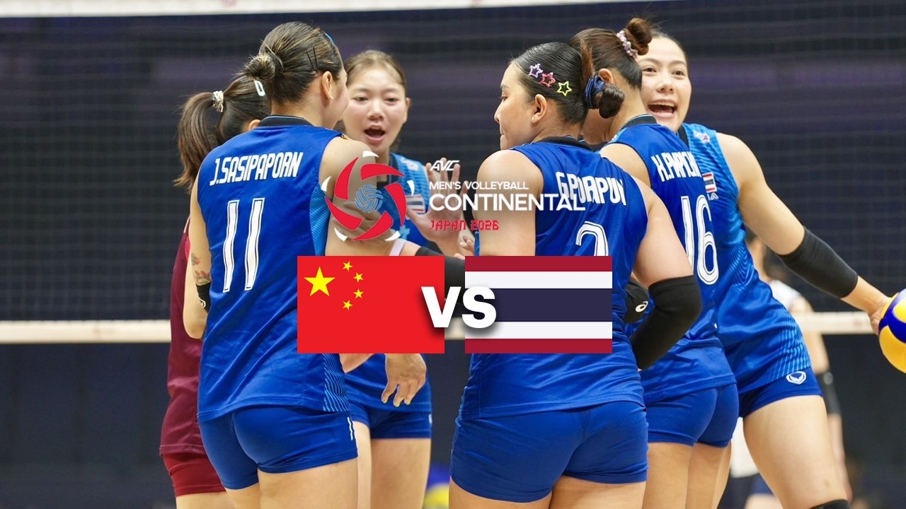 LIVE Volleyball: China vs. Thailand Today (30 Aug) 17:45 - 2026 Asian Volleyball Championship Final