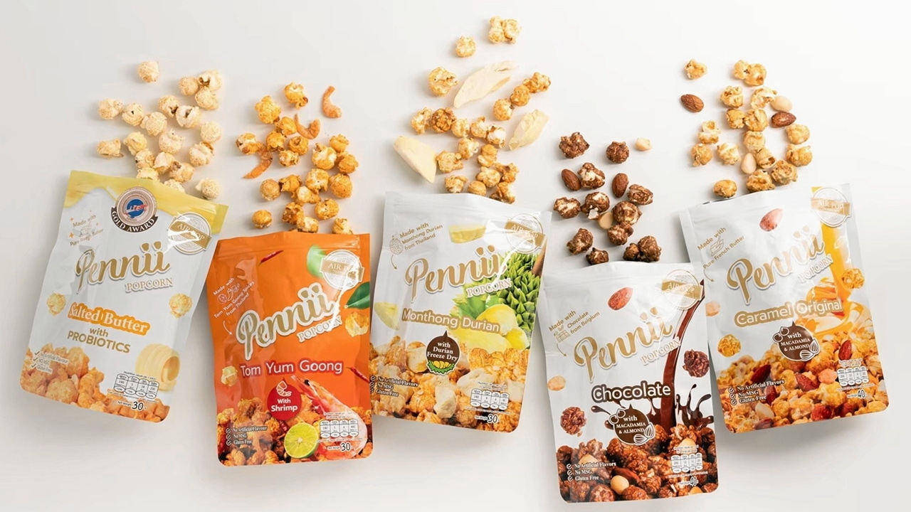 "PENNII พรีเมียมป๊อปคอร์น" "พรพิมล ปักเข็ม" ปั้นแบรนด์ด้วยโจทย์ "ของอร่อยต้องดีต่อสุขภาพ"