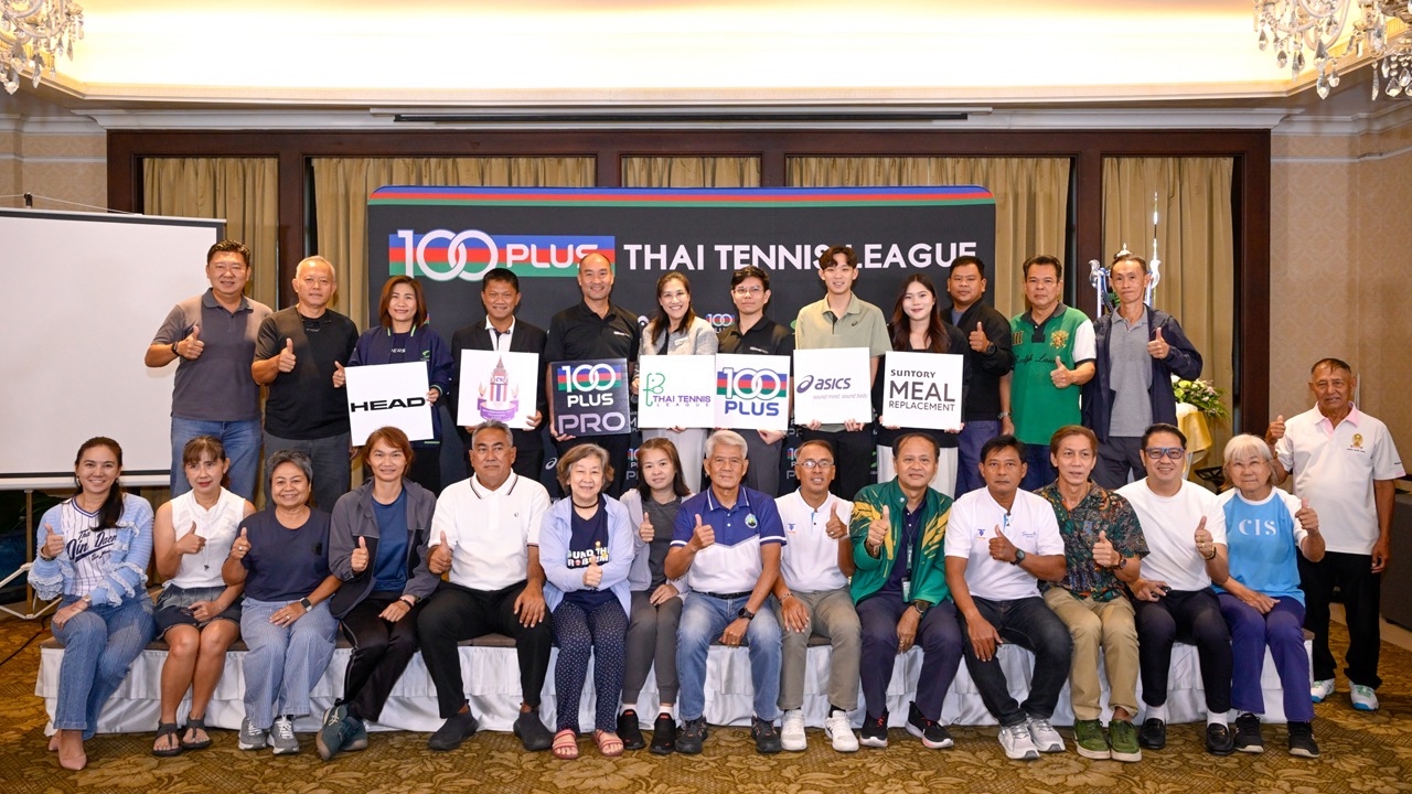 Tammy Hosts Major 100 PLUS Thai Tennis League 2026 Players Flock to Compete for Half-Million Prize in Mixed Team Championship