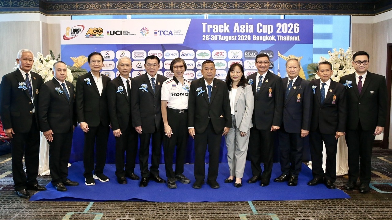 Thailand Ready to Host Track Asia Cup 2026 with 38 Teams from 21 Countries Competing