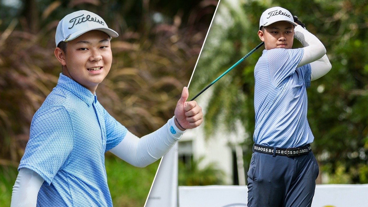 Yubo Chen Leads While Three Women Share Lead at Thailand Junior Golf Round Two at Alpine