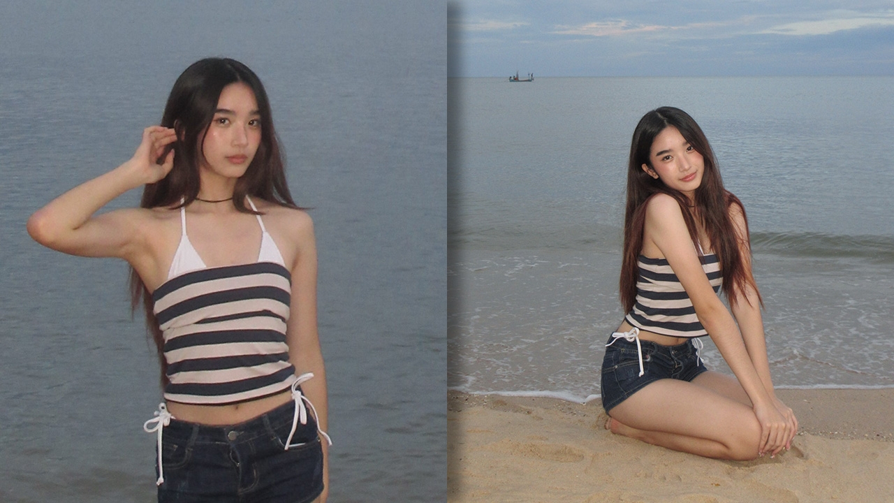 เปิดภาพ "น้องณดา" ลูกสาว "กบ สุวนันท์" ใส่บิกินี่สีขาวเช็คอินทะเล สวยน่ารักแฟนๆ เอ็นดู