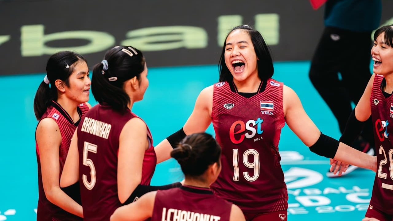 Thailands U17 Womens Volleyball Team Ranks 7th After Beating Croatia in World Championship