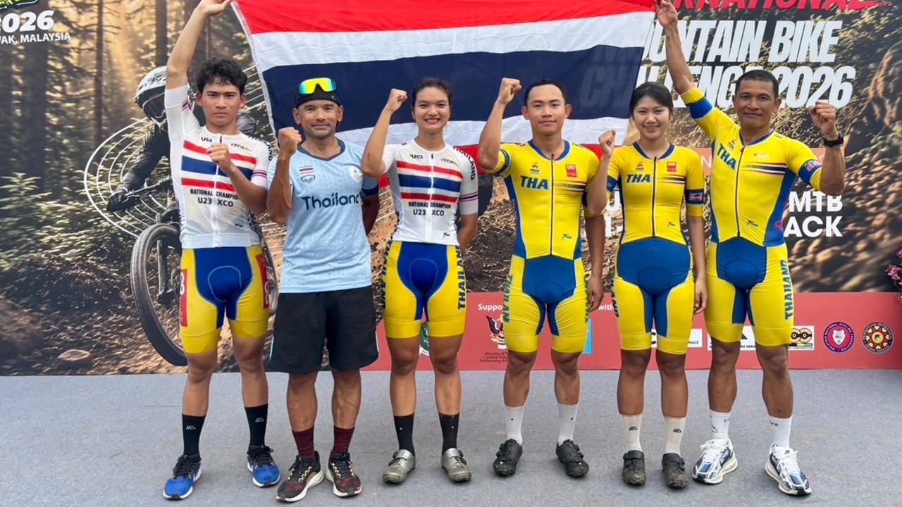 Pinpak, Thailands Rising Mountain Bike Star, Impresses in Malaysia Sergeant Muek Praises New Generation Rider with a Bright Future