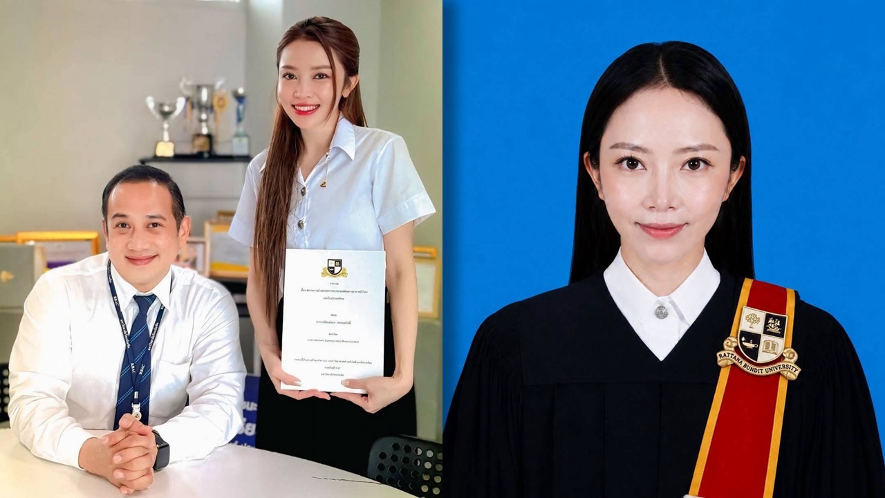 แฟนคลับแห่ยินดี “แอน อรดี” คว้าปริญญาตรีสำเร็จ