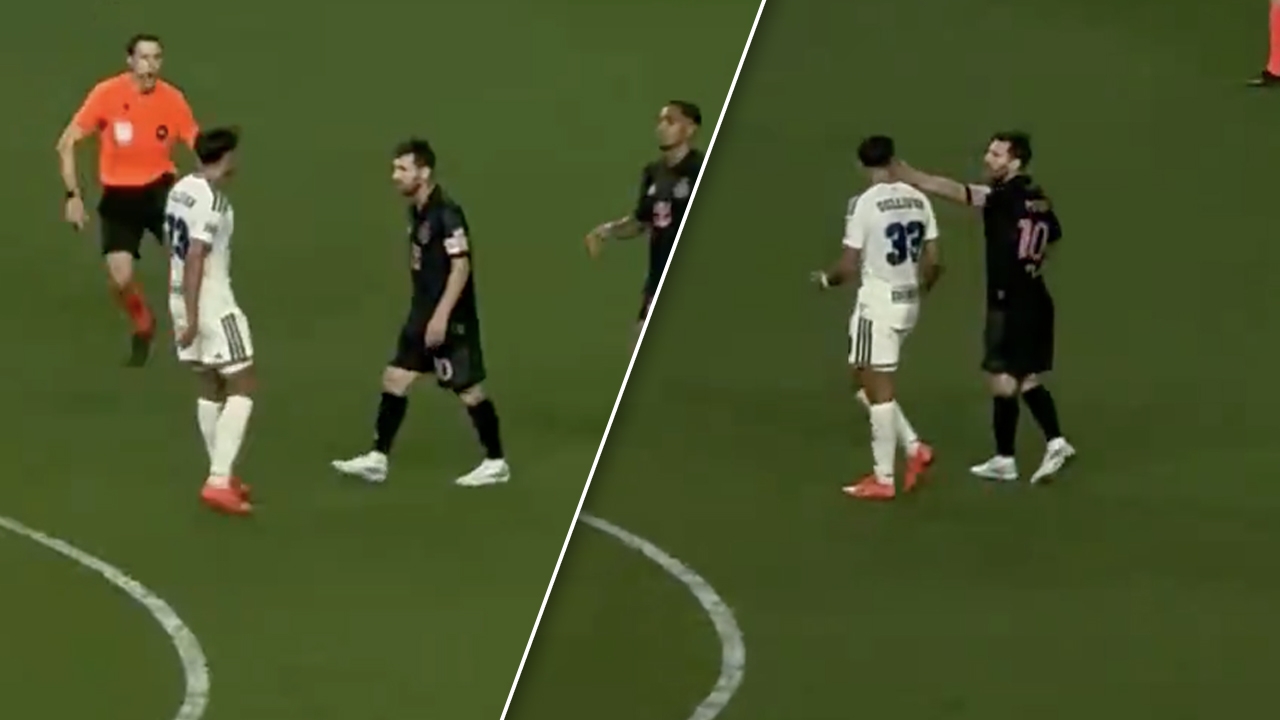 Messi Fined After Being Caught Attempting to Slap Opponents Head