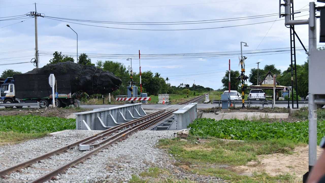 คมนาคมลุยสร้างทางรถไฟสายใหม่ สุพรรณบุรี-บ้านภาชี หนุนขนส่งสินค้าไม่ผ่าน กทม.