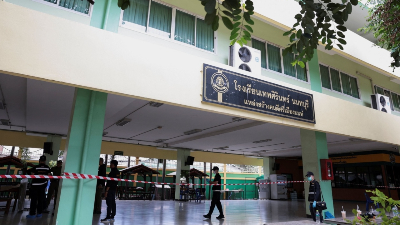 รร.เทพศิรินทร์ นนทบุรี แจ้งยกเลิกทุกกิจกรรม 7-8 ส.ค.69 หลังเกิดเหตุกราดยิง