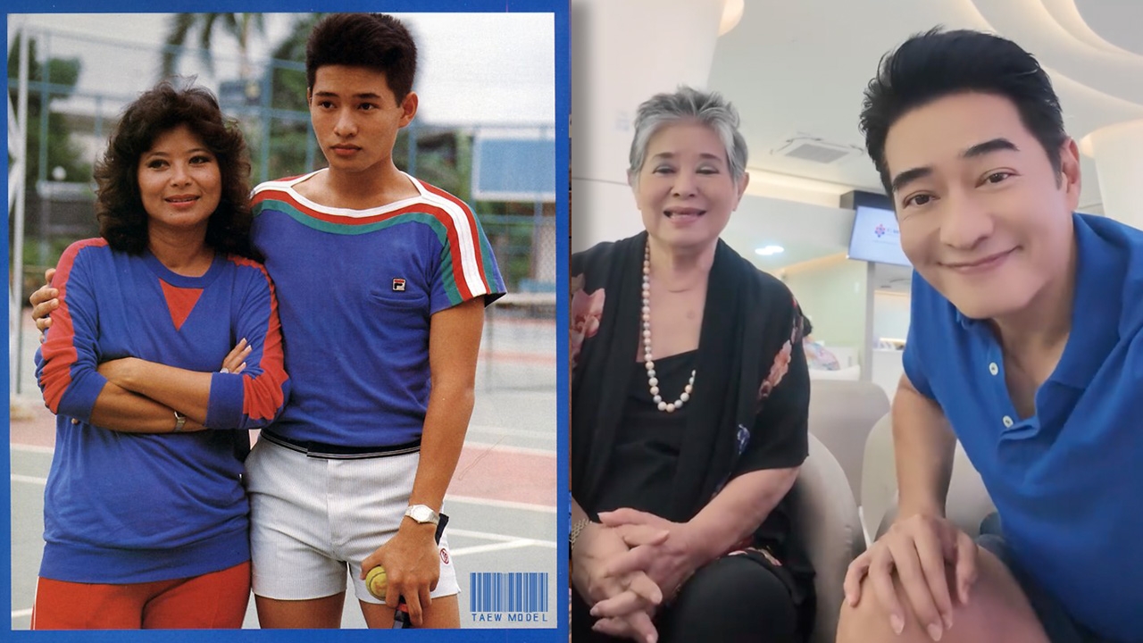 ย้อนภาพวันวาน ก้อง สหรัถ กับคุณแม่เมื่อ 40 ปีที่แล้ว แม่ลูกสวยหล่อน่ารักมาก