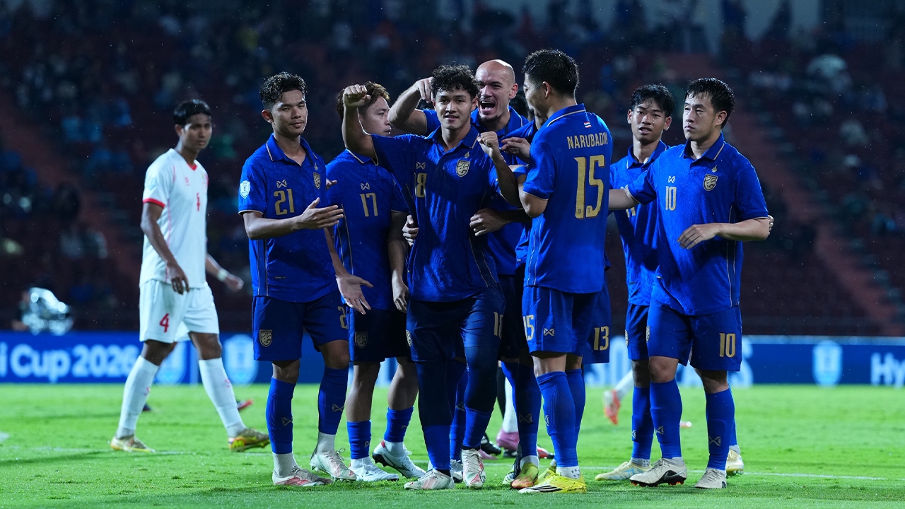 Thailand National Football Teams Best World Ranking in 18 Years After Reaching 2026 ASEAN Cup Semifinals