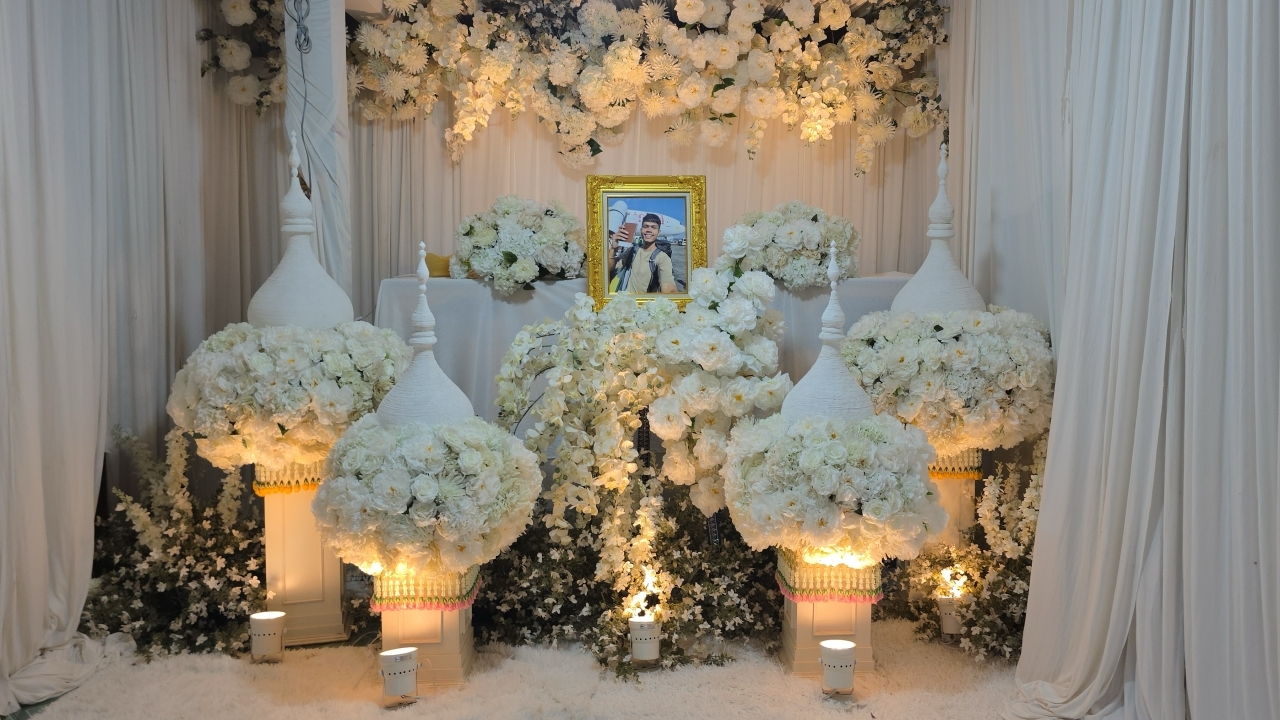 ร่าง "ฮลุน โซโล่" ถึงบ้าน ทำพิธีสวดมาติกาบังสุกุล ย่าบอก ได้ร่างกลับมาก็ดีใจแล้ว