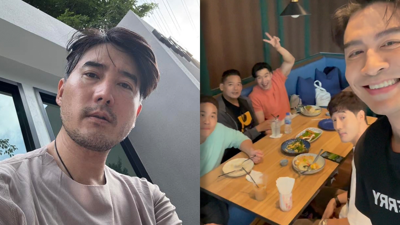 เปิดภาพ เต้ ดราก้อนไฟว์ กินข้าวกับเพื่อน กลายเป็นช็อตสุดท้ายที่รวมตัวครบวง (คลิป)