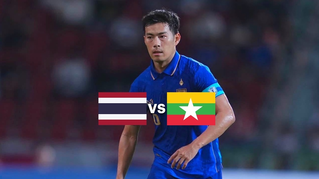 Starting Lineup of Thailand National Team vs Myanmar in ASEAN Cup 2026