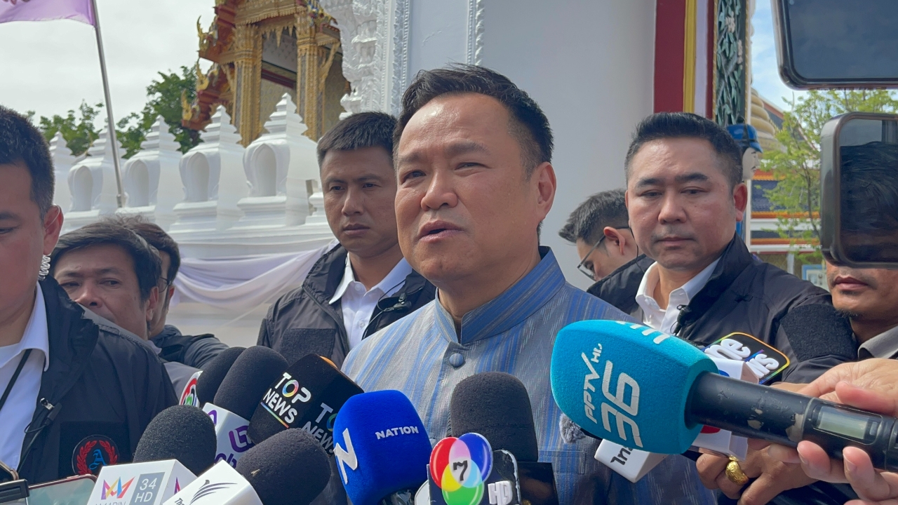 “อนุทิน” แจงโพสต์วิ่งหัวชนกำแพง ปัดตอบหมายถึงใคร บอก สอน-เตือนตัวเอง