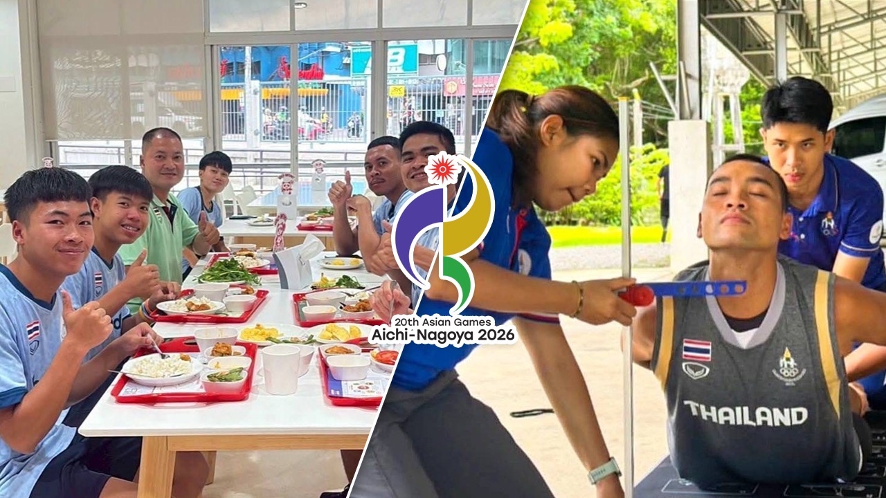 Thai Team Strong Ahead of 2026 Asian Games SAT Emphasizes Sports Science and Nutrition