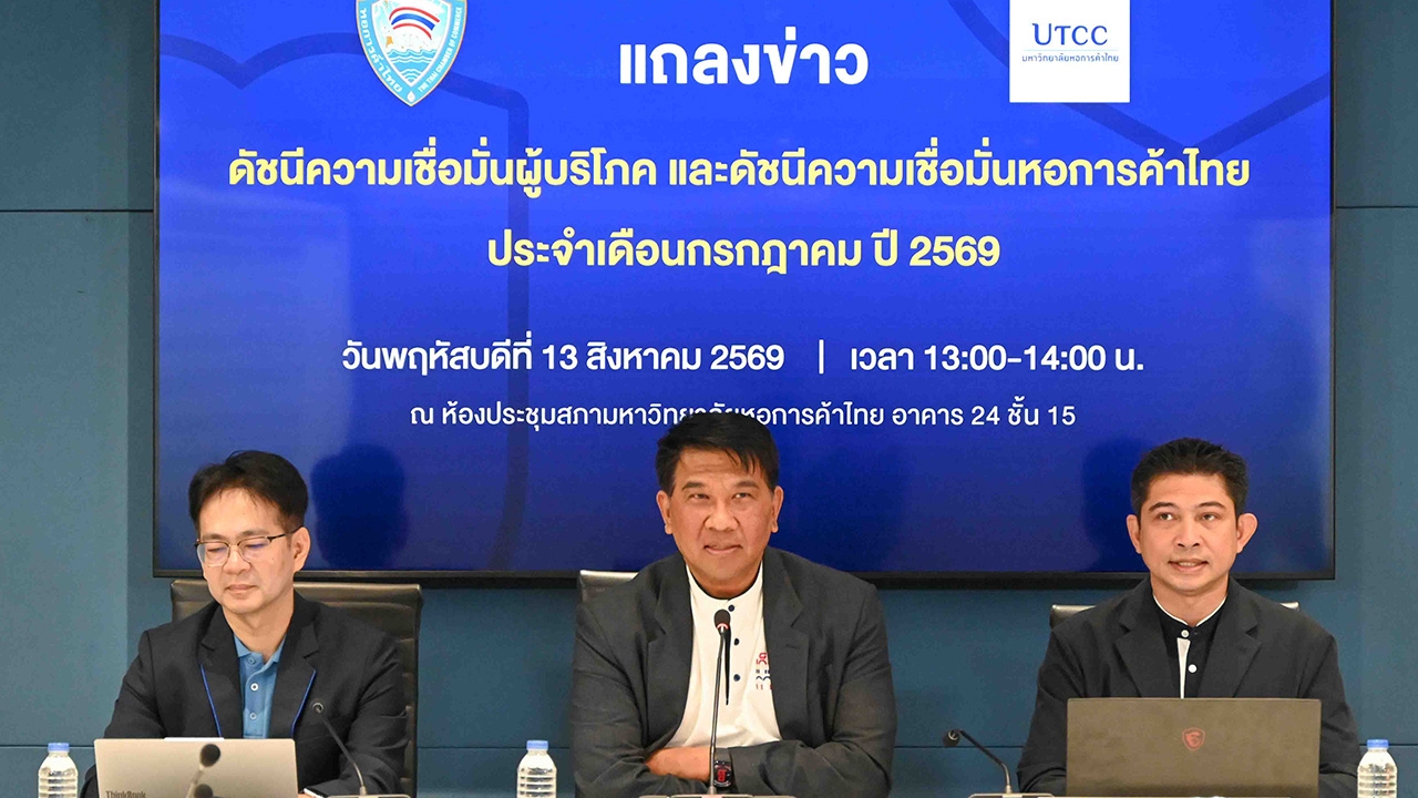 ดัชนีเชื่อมั่นหอการค้าดิ่งสุดรอบ 35 เดือน สวนทางความเชื่อมั่นผู้บริโภคพุ่งรับ "ไทยช่วยไทยพลัส"