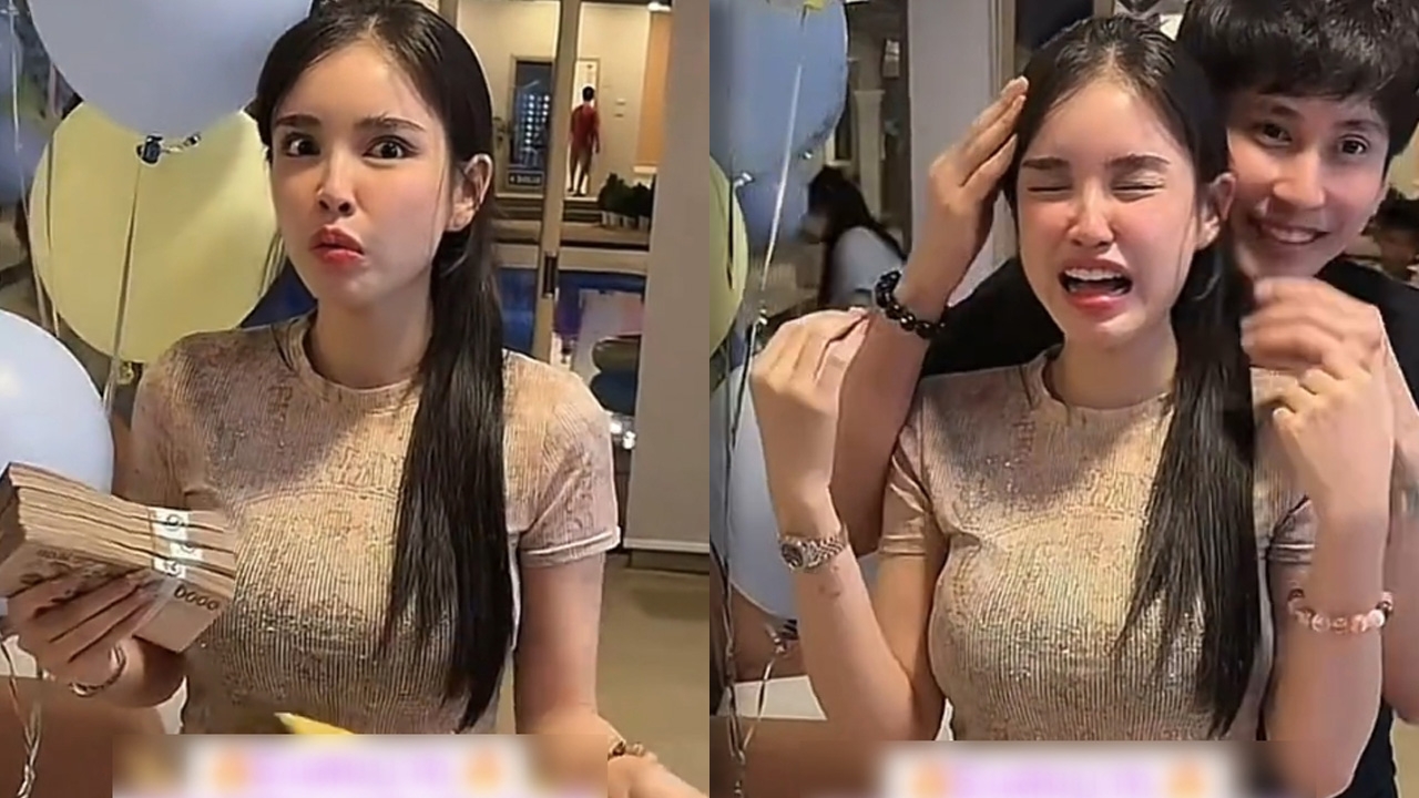 ขนม ศศิกานต์ ร้องไห้ หมอบุ๊ค ให้เงิน 5 แสนบาท ช่วยเหลือค่าผ่าตัดพ่อเป็นของขวัญวันเกิด (คลิป)