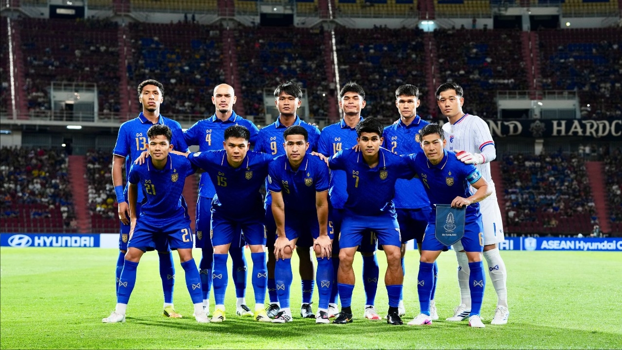 Unexpected 3 Players Revealed Among Top 5 Outfield Thai National Team Players with Most Minutes in 2026 ASEAN Cup Group Stage