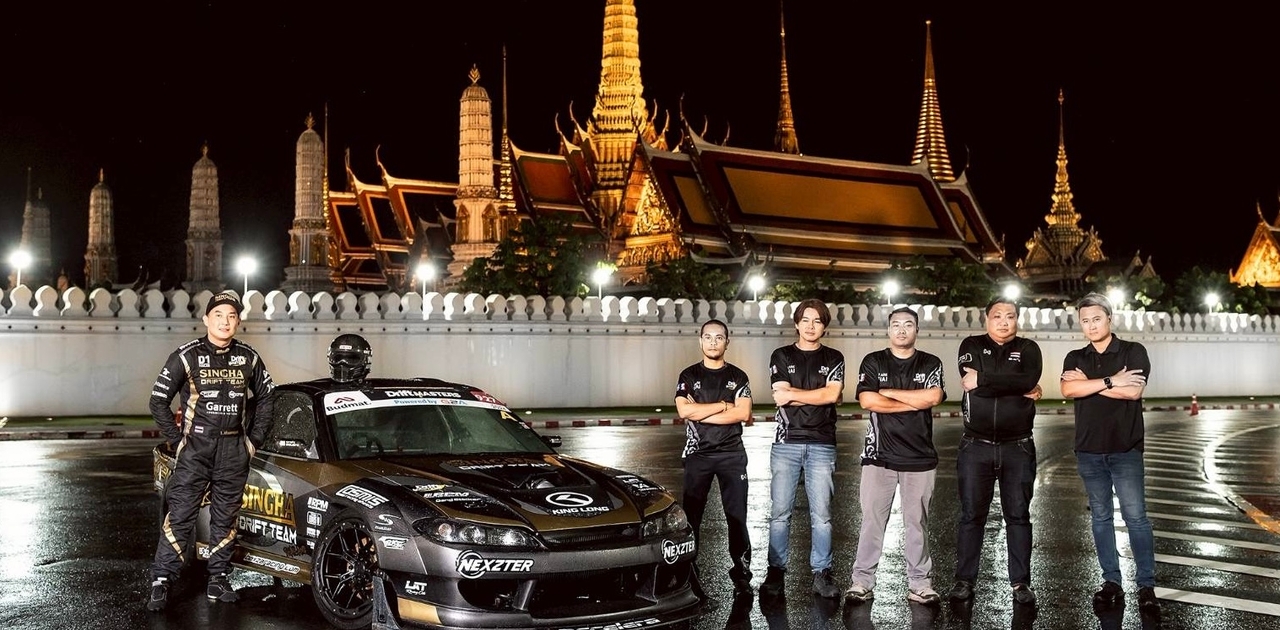 Thai Drifter Por Tonupat Lertthaweewit Draws Attention on the Drift Masters Stage