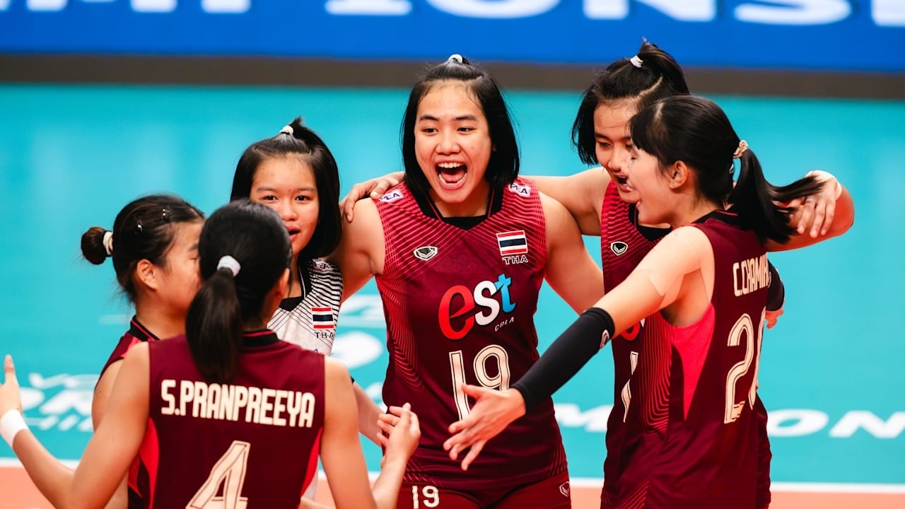 Live Volleyball Result: Thailand U17 Womens Team Falls to Taiwan, Exits World Championship Top 8