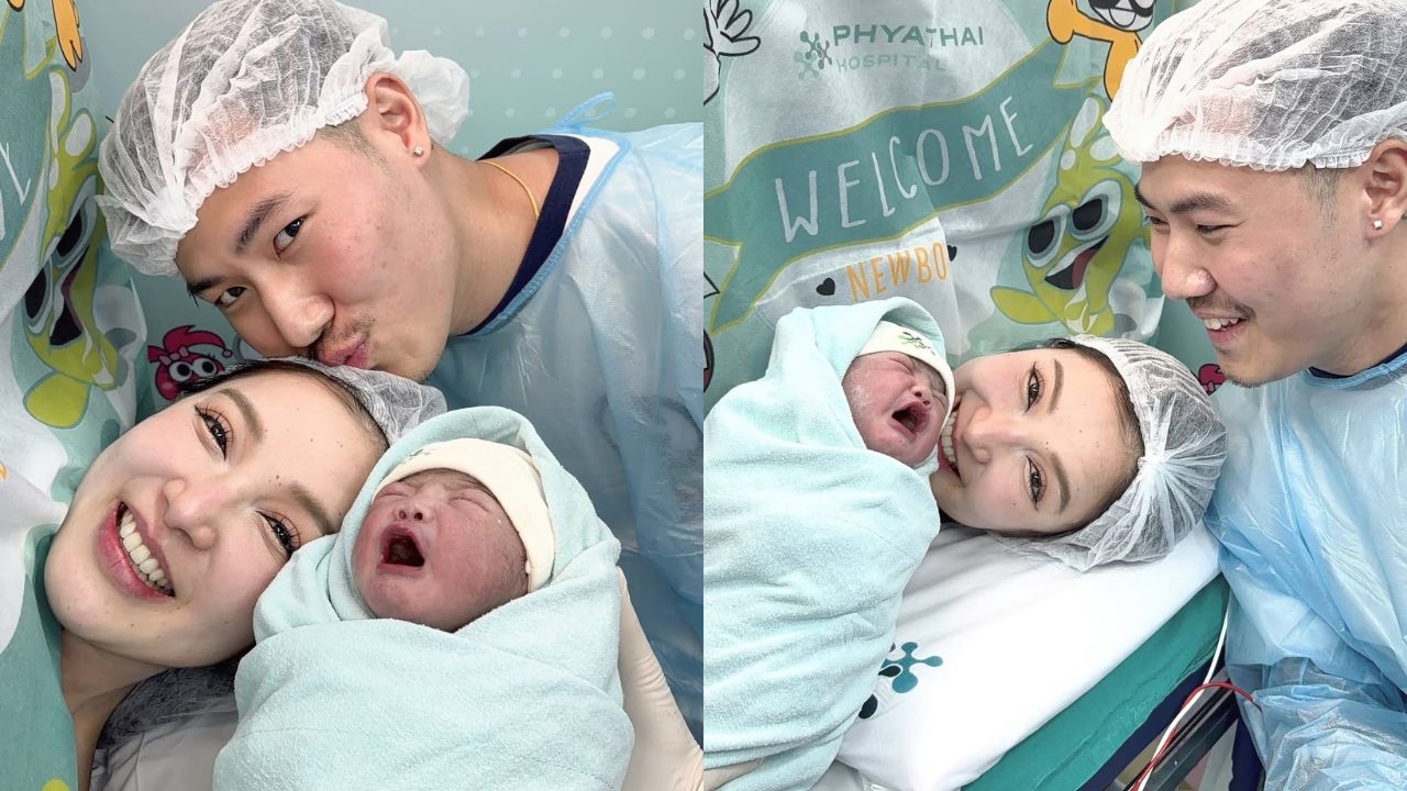 แพท ณปภา คลอดลูกสาว น้องเซญ่า เปิดภาพแรกพร้อมหน้าพ่อแม่ลูก