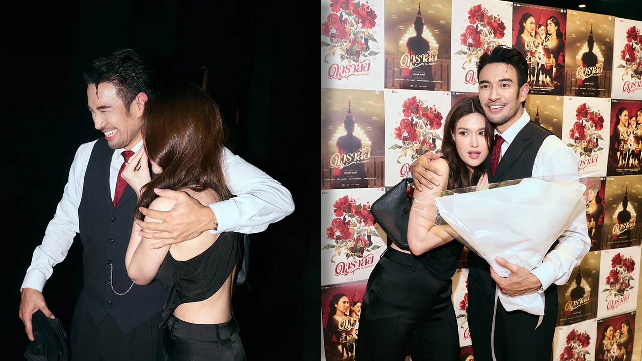 แจ็คกี้ ชาเคอลีน เปิดโมเมนต์กอด เกรท วรินทร หลังเวที มาพร้อมแคปชั่นชวนกรี๊ด (คลิป)