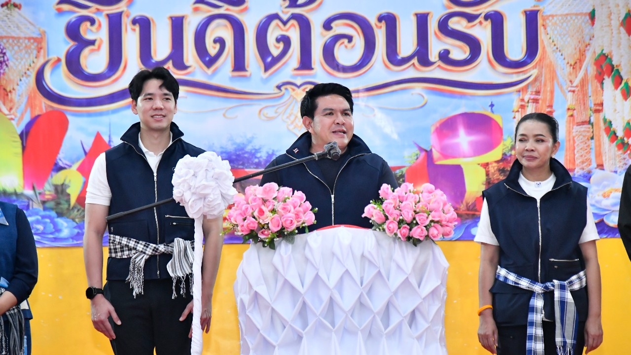 รมว.ท่องเที่ยวและกีฬา ลงพื้นที่อำนาจเจริญ ติดตามการพัฒนาท่องเที่ยวและกีฬาในพื้นที่