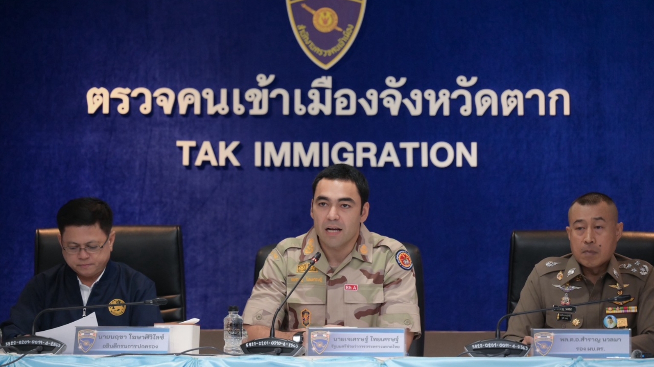 “เจเศรษฐ์” แถลงทลายเครือข่าย “บัตร 10 ปีเถื่อน” รวบเจ้าหน้าที่รัฐ ต่างด้าว โกงสวมทะเบียน