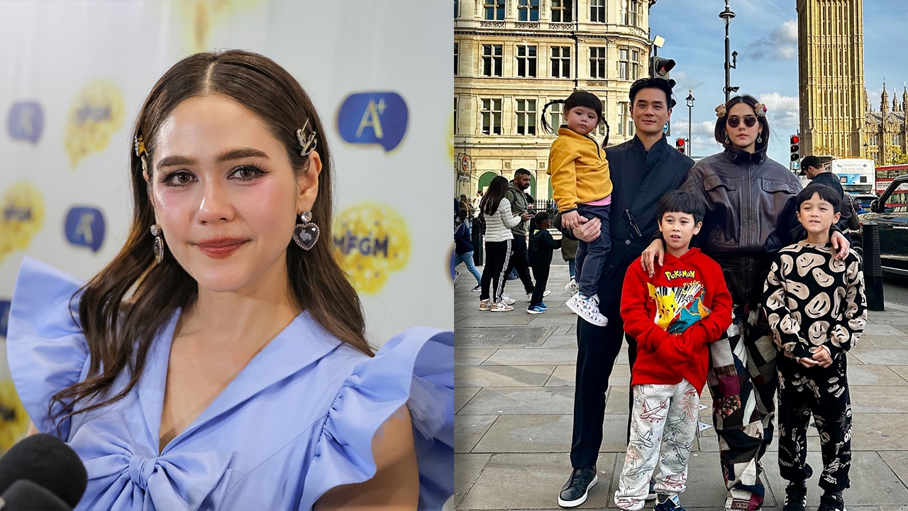 “ชมพู่ อารยา” เผยเหตุผลที่ยังไม่อยากส่ง “สายฟ้า-พายุ” ไปเรียนเมืองนอก พ่อเริ่มใจอ่อนแล้ว