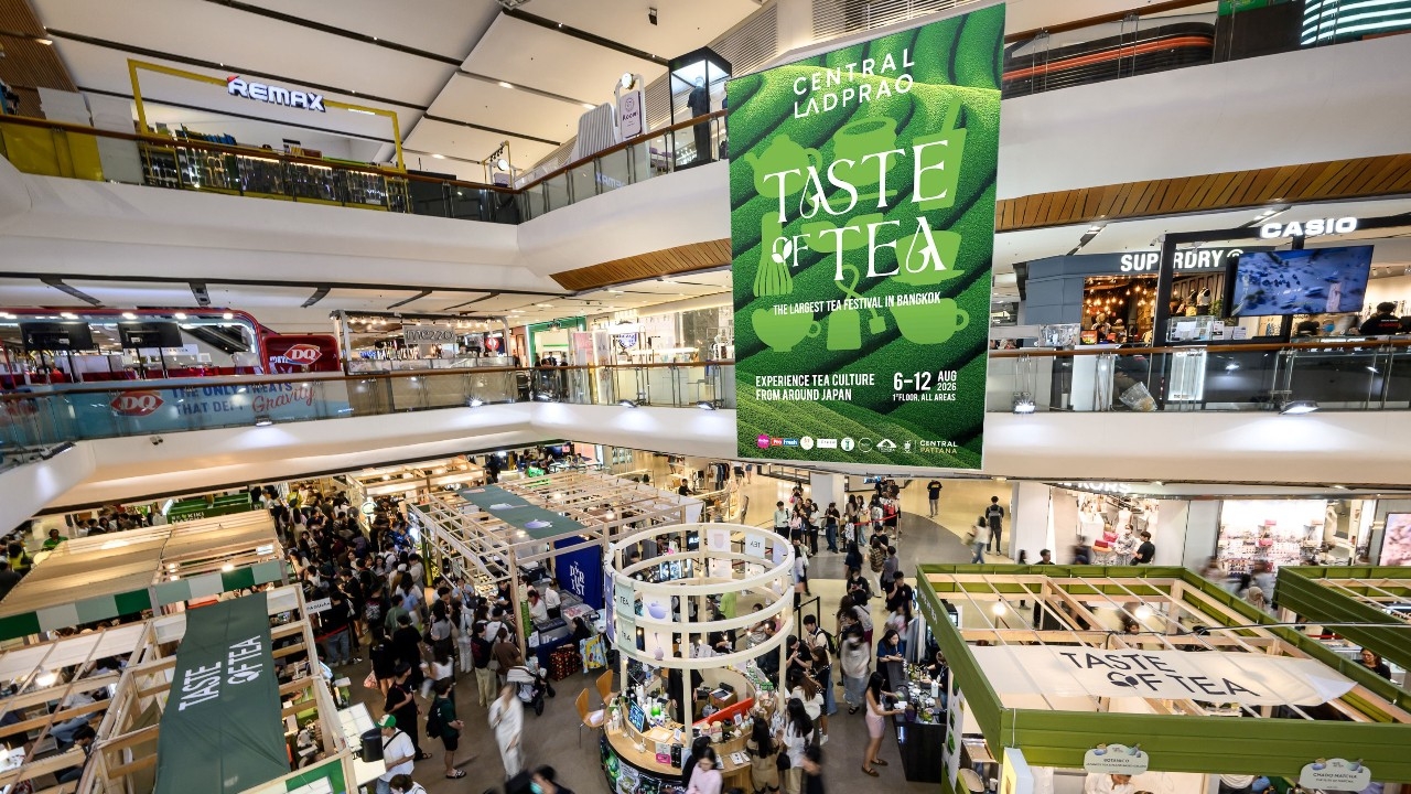 ชี้เป้าร้านดัง  TASTE OF TEA 2026 สวรรค์คนรักชา-มัทฉะ 6-12 ส.ค. นี้ เซ็นทรัลลาดพร้าว