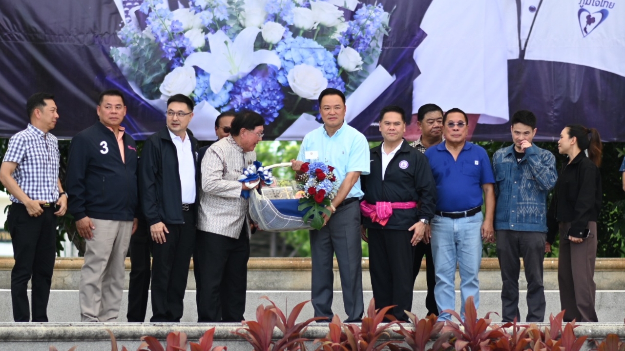 “อนุทิน” อวยพรวันเกิด 77 ปี “ประภัตร โพธสุธน” ปากหวาน 1 สิงหาคมทุกปี ต้องมาเบิร์ทเดย์ 