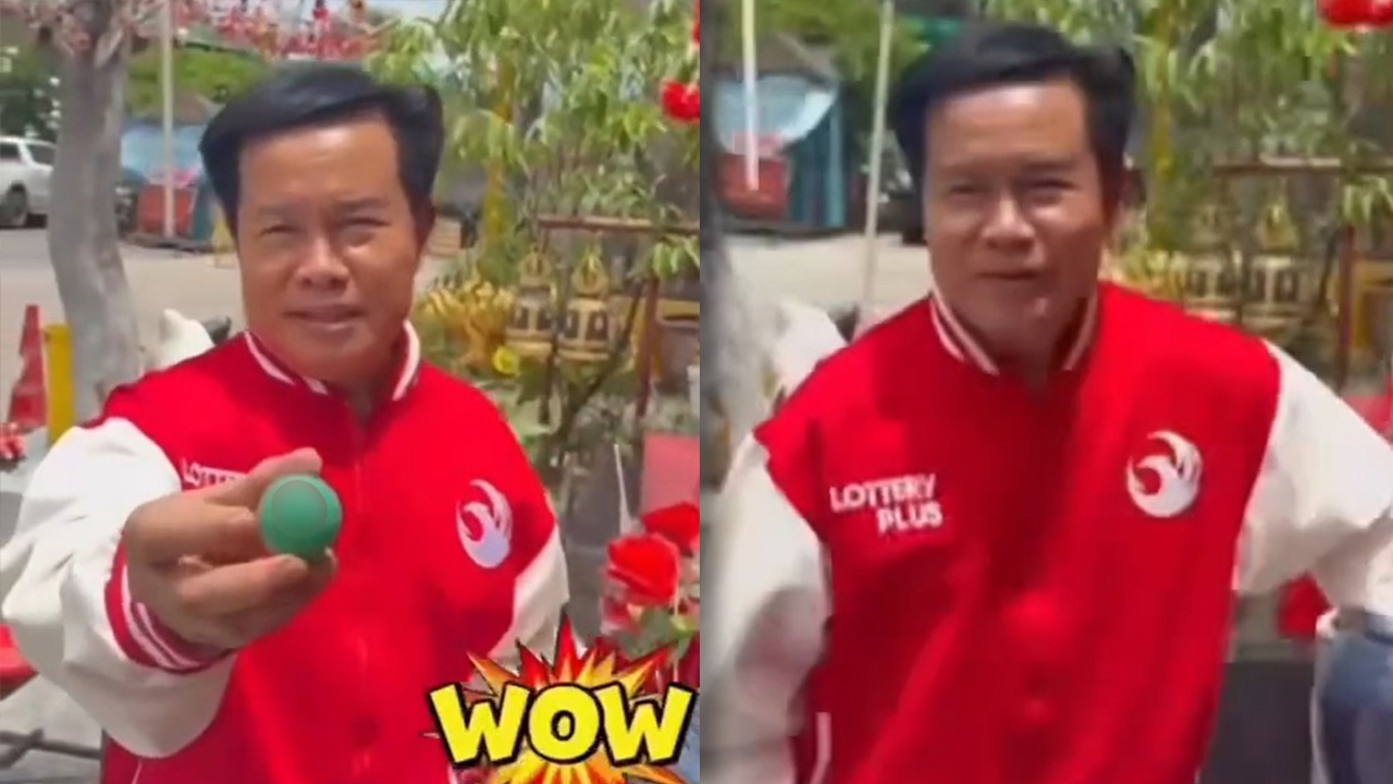 มนต์สิทธิ์ คำสร้อย ทำบุญที่วัดแก้วฟ้าจุฬามณี ก่อนเสี่ยงโชคหยิบเลขงวด 1 ส.ค. 69 (คลิป)