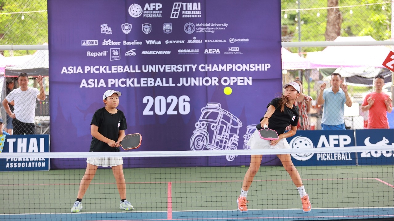 First Time in Thailand! Hosting Major Asian Pickleball Competitions with Over 480 Athletes from 15 Countries
