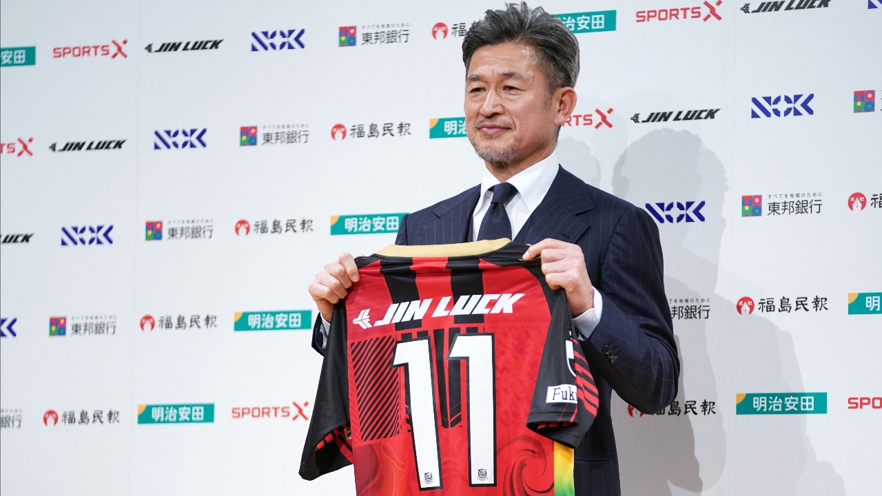 Legendary Kazu, Worlds Oldest Footballer, Scores at Age 59 — First Goal in Nearly 4 Years