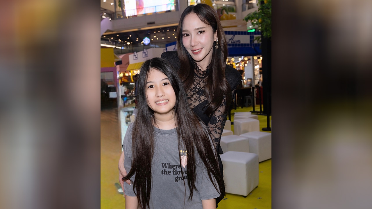 เปิดภาพน่ารัก อั้ม พัชราภา เจอ น้องมายู โมเมนต์น้าหลานละมุน อบอุ่นใจมาก
