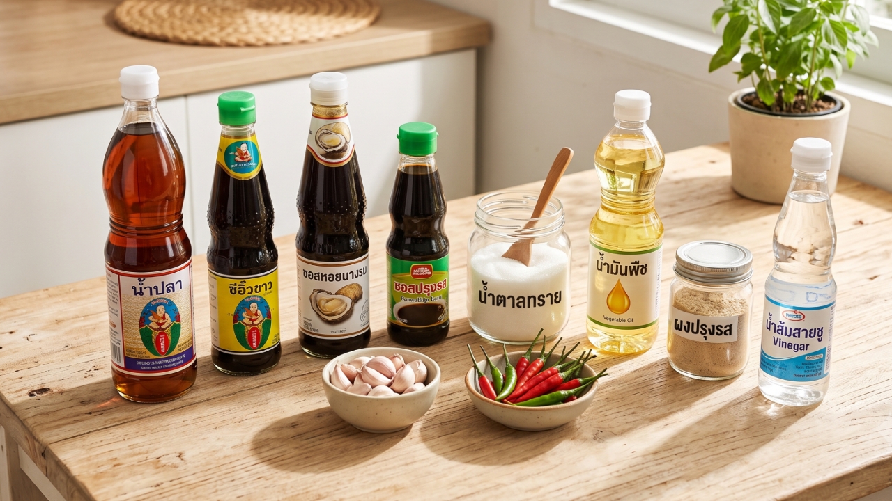 มัดรวม 10 เครื่องปรุงสามัญประจำบ้าน ซื้อครั้งเดียว ทำอาหารอร่อยได้เป็นร้อยเมนู